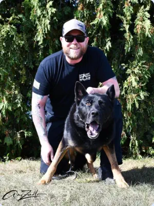 Rambo and Handler Eric Windell