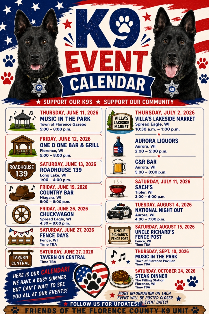 K9 Fundraising Events