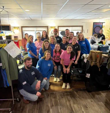 Volunteers from the area - Law Enforcement Dog Support in Dickinson County, MI
